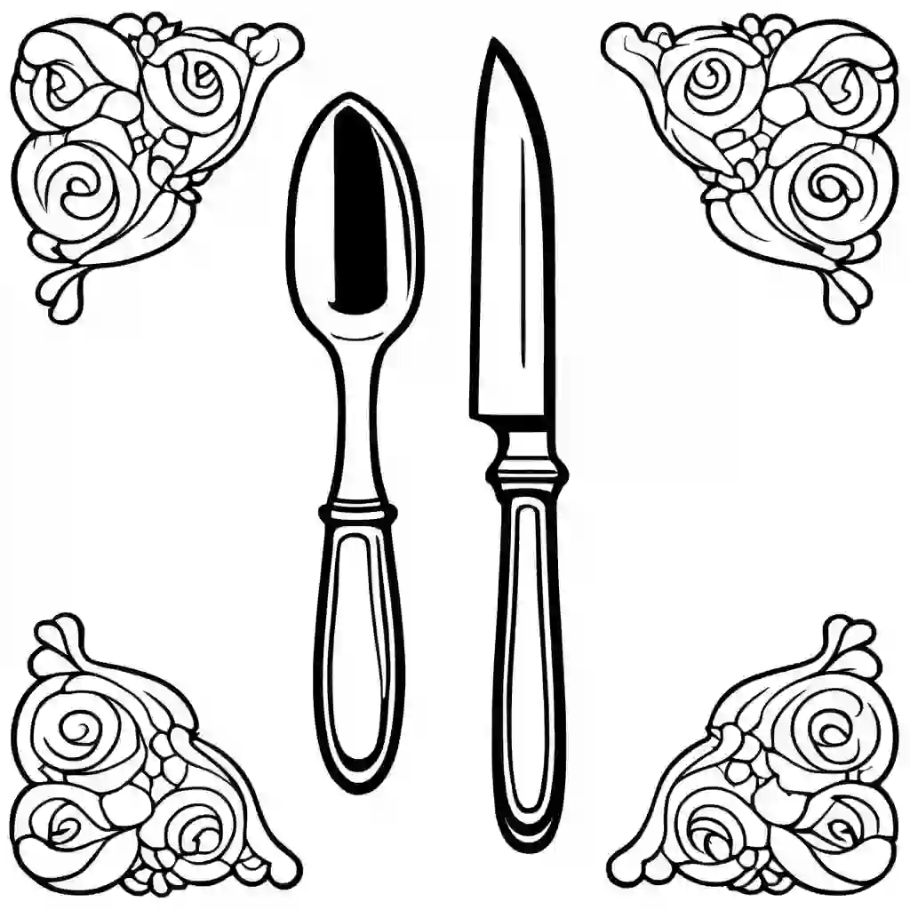 Butter Knife coloring pages